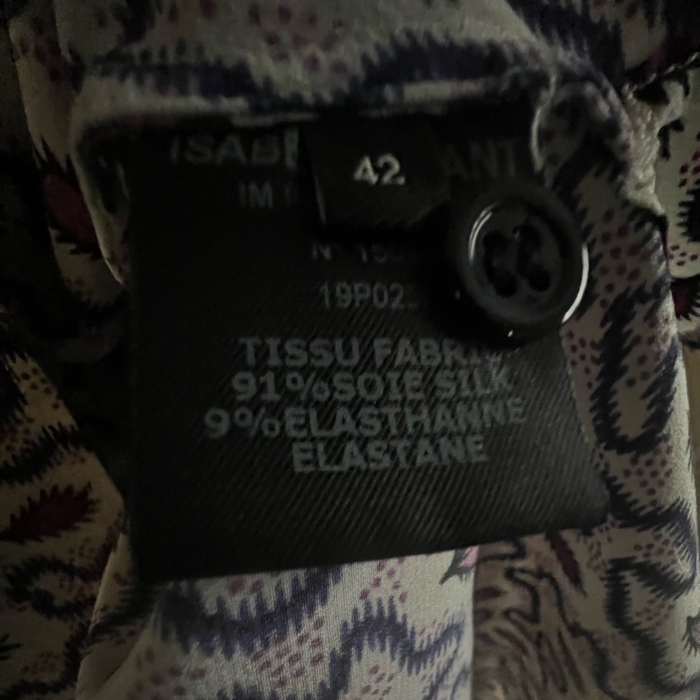 NFSIsabelle Marant MARANT ETOILE Marant Etoile Women's Amba Shirt - Blue - Picture 8 of 8